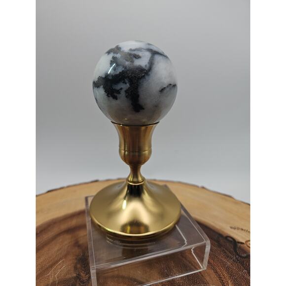 Tree Agate .53lb 53mm W/stand - Picture 2 of 11